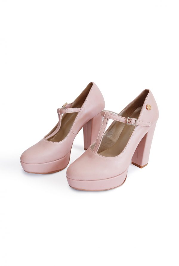 Soft Pink High Heel Shoes for Petites