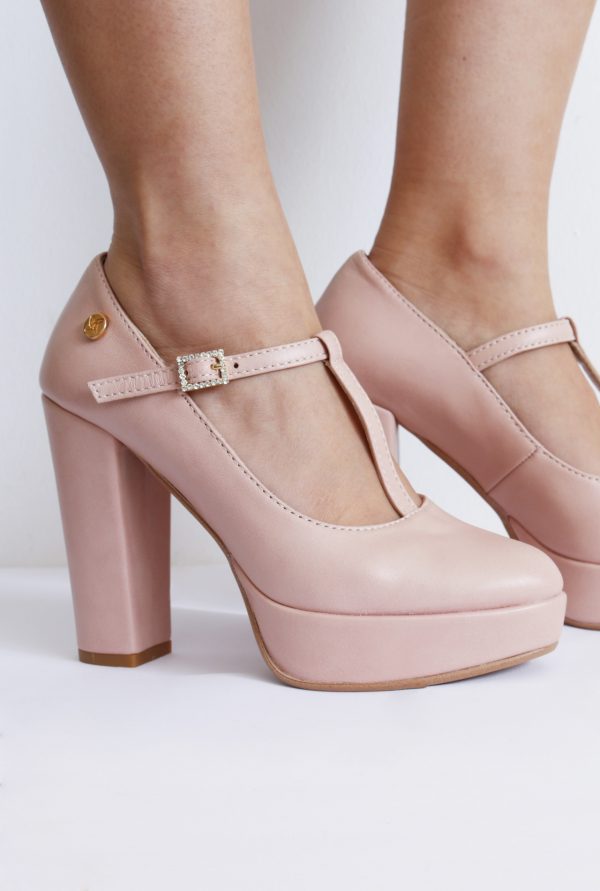 Nude High Heel in Small Size for Women