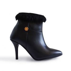 Black Ankle Boots in Small Sizes